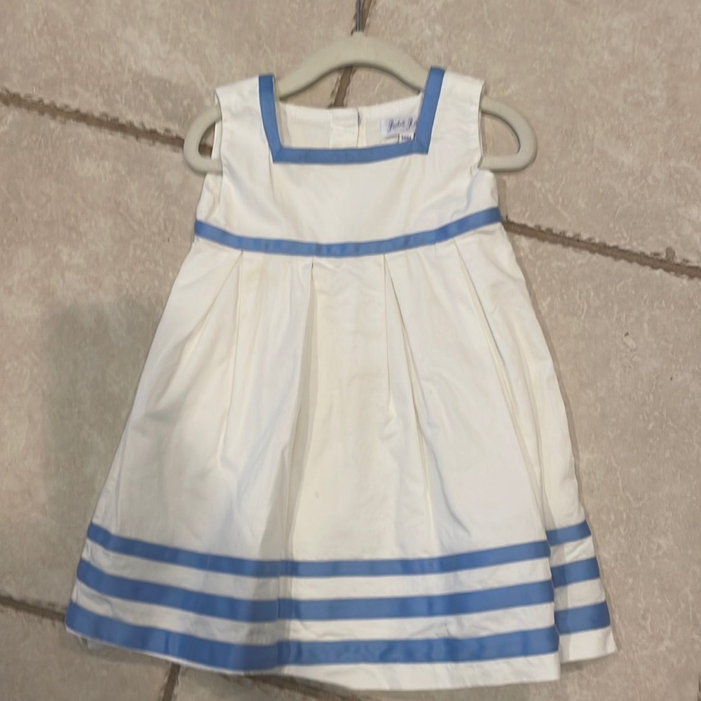 Rachel Riley London Classic Ribbon Dress - Size 18m